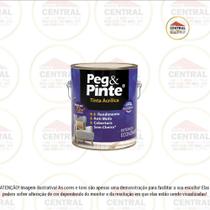 Tinta Peg Pinte Acrilica Pintura Parede Fosco Interior Anti Mofo Cor Elefante 3,600 litros - Eucatex