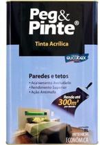 Tinta pegpinte acrilica gelo 18l eucatex