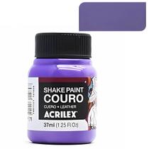 Tinta Pinta Couro Shake Paint Acrilex 37ml Natural Sintético