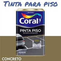 Tinta Pinta Piso 18 Litros Coral Cor Concreto