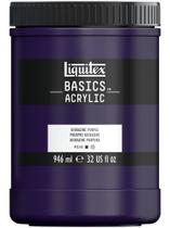 Tinta Pintura Acrílica Liquitex Basics 946ml 186 Dioxazine Purple Tinta Pintura Acrílica Liquitex Basics 946ml 186 Dioxazine Purple
