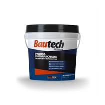 Tinta Pintura Emborrachada Branca 04KG Bautech