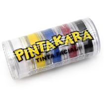 Tinta Pintura Facial Cremosa Pintakara Cores Essênciais - Gliart Tinta Pintura Facial Cremosa Pintakara Cores Essênciais - Gliart