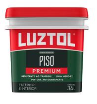 Tinta Piso Acrílica Premium 3,6L Preto LUZTOL