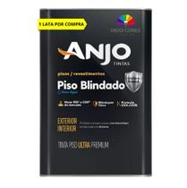 Tinta Piso Blindado Grafeno Anjo 16l Cinza Concreto Base Água