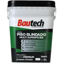 Tinta Piso Blindado Multi Superfícies 20 Kilos Cinza Platina 36847 Bautech Tinta Piso Blindado C