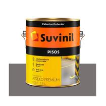 tinta piso cinza 3,6l* - suvinil tinta piso cinza 3,6l* - suvinil