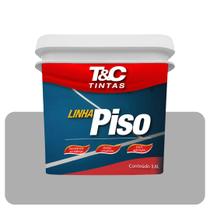 Tinta Piso Cinza T&C 3,6L Mega Tinta Piso Cinza T&C 3,6L Mega