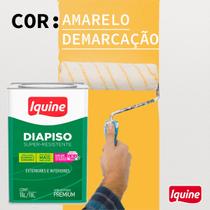 Tinta Piso Diapiso Acrílica Acetinada Externa 18l Iquine Cores