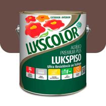 Tinta Piso Lukscolor Lukspiso Premium Marrom 3,6L