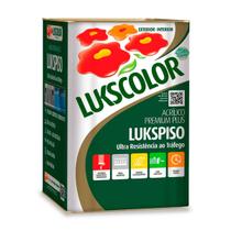 Tinta Piso Lukscolor Lukspiso Premium Vermelho 18L