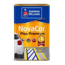 Tinta piso novacor sherwin williams fosco cor branco 18l