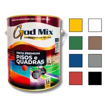 Tinta Piso Premium Concreto Asfalto Calçada Quadra Contrapiso 3,6 Diversas Cores Antimofo Demarcação