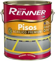 Tinta Piso Renner Fosco Azul 3,6l