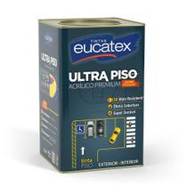 Tinta Piso Super Eucatex Acrílico Premium 18L Cinza Escuro