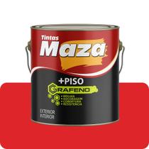 Tinta Piso Vermelho Segurança Grafeno 3,6L Tinta Piso Vermelho Segurança Grafeno 3,6L