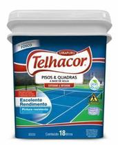 Tinta pisos e quadras acrílico fosco cor branco 18l