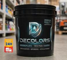 Tinta Pisos e Quadras Premium 5kg Decolors Alta Resistência Pisos Paredes Muros Fachadas Cerâmica Envio