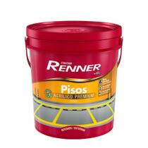 Tinta Pisos Fosco Renner Cinza - 18lt