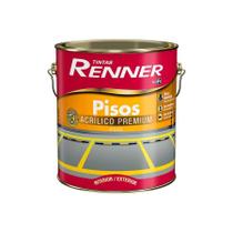 Tinta Pisos Fosco Renner Preto 3,6l 7113.09