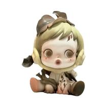 Tinta Plum Blossom Series Skullpanda Anime Action Figure Blind Box Mystery Dolls Gift 1:1 Fabricado