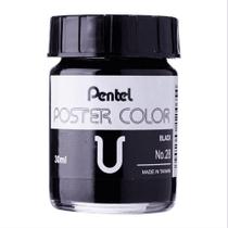 Tinta poster color-preto (t28) - Pentel Arts