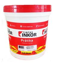Tinta pratika fosco branco gelo 18l - inkor Tinta pratika fosco branco gelo 18l - inkor