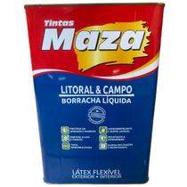 Tinta Premium Litoral e Campo Borracha Liquida Maza 16L Tinta Premium Litoral e Campo Borracha Liquida Maza 16L