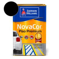 Tinta Premium Para Piso NovaCor Preto Sherwin Williams 18L