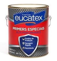 Tinta Primer Especial Eucatex Alta Performance Cor Cinza Madeira Metal Alta Qualidade 3,6L