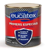 Tinta Primer Especial Eucatex Alta Performance Cor Cinza Madeira Metal Alta Qualidade 900ml