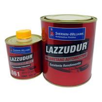Tinta PU Branco Puro 675 ml com Catalizador 225 ml Lazzudur