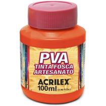 Tinta PVA 03210 100ml Laranja 517 Acrilex Tinta PVA 03210 100ml Laranja 517 Acrilex