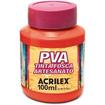 Tinta PVA 03210 100ml Vermelho Fogo 507 Acrilex