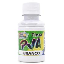 Tinta PVA 100ml Branca True Colors