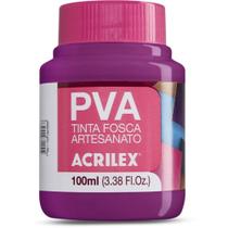 Tinta PVA 100ML Magenta Pacote com 06 Tinta PVA 100ML Magenta Pacote com 06