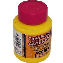 Tinta PVA Acrilex Amarelo Limão 100ML Tinta PVA Acrilex Amarelo Limão 100ML