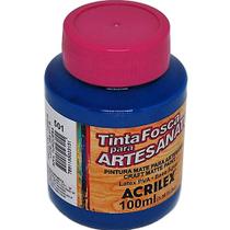 Tinta PVA Acrilex Azul Turquesa 100ML