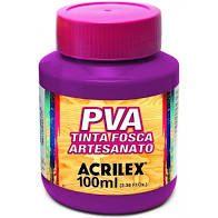Tinta pva Acrilex fosca magenta 549 100ml Tinta pva Acrilex fosca magenta 549 100ml