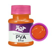 Tinta PVA DAC Art Fosca 37ml Laranja