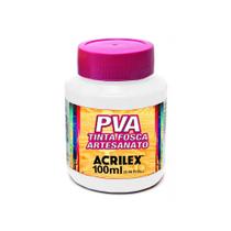 Tinta PVA Fosca 100ML Branco 519 Acrilex