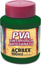 Tinta PVA Fosca 100ml Ref 513 Verde Musgo Acrilex