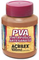 Tinta PVA Fosca 100ml Ref 518 Salmao Acrilex Tinta PVA Fosca 100ml Ref 518 Salmao Acrilex