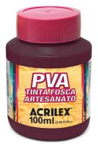 Tinta PVA Fosca 100ml Ref 914 Arandano Acrilex