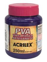 Tinta PVA Fosca 250ml Ref 516 Violeta Acrilex