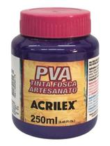 Tinta PVA Fosca 250ml Ref 516 Violeta Acrilex