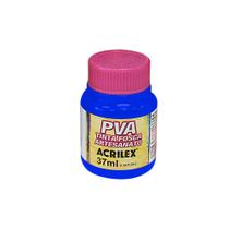 Tinta Pva Fosca Acrilex 37ml para Artesanato Cores Diversas