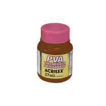 Tinta Pva Fosca Acrilex 37ml para Artesanato Cores Diversas