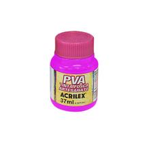 Tinta Pva Fosca Acrilex 37ml para Artesanato Cores Diversas