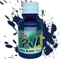 Tinta PVA Fosca Azul Black True Colors 100 ml